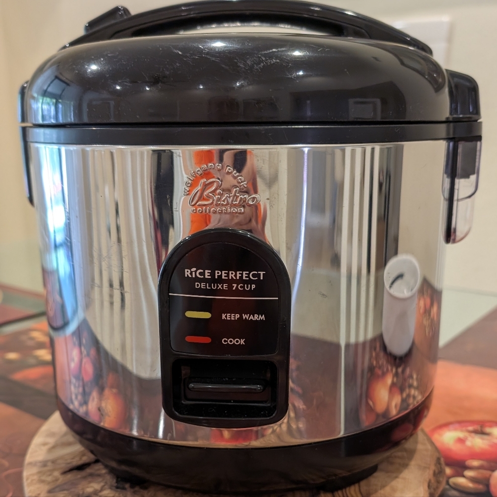 WOLFGANG PUCK BISTRO RICE PERFECT DELUXE 7-CUP RICE COOKER